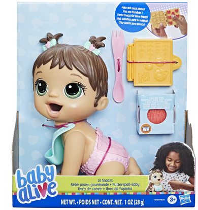 Baby Alive Lil Snacks Muñeca