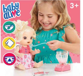 Baby alive licuadora mágica