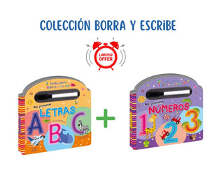 Mis Primeros Números Escribe Y Borra Aprende A Escribir - La tienda de Mimar